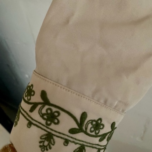 PROFOUND unisex floral embroidered shirt M - Picture 5 of 7